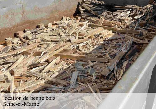location de benne bois 77 Seine-et-Marne VD Bennes