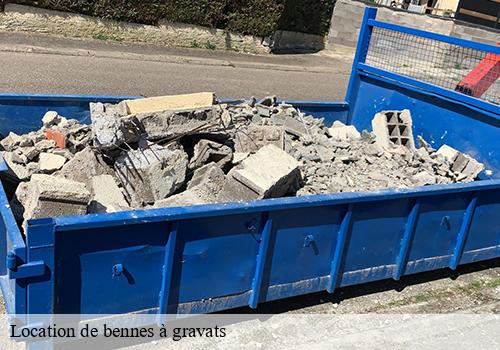 Location de bennes à gravats 77 Seine-et-Marne DM Bennes