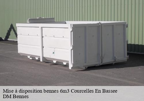 Mise à disposition bennes 6m3 courcelles-en-bassee-77126 DM Bennes