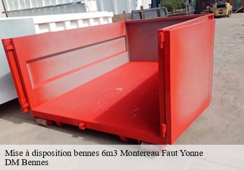 Mise à disposition bennes 6m3 montereau-faut-yonne-77130 DM Bennes