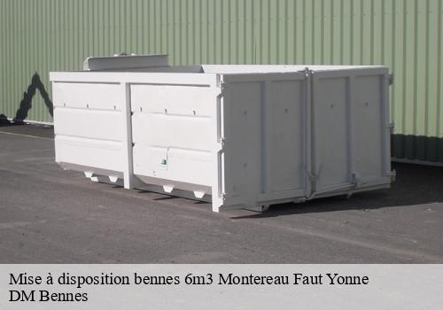 Mise à disposition bennes 6m3 montereau-faut-yonne-77130 DM Bennes