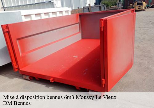Mise à disposition bennes 6m3 moussy-le-vieux-77230 DM Bennes