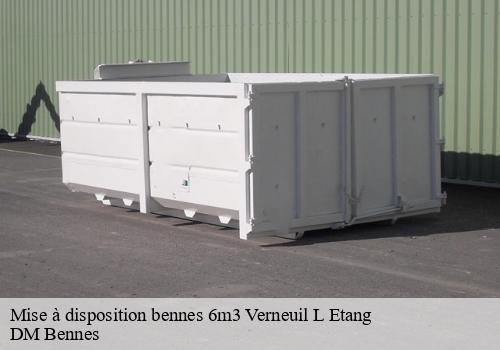 Mise à disposition bennes 6m3 verneuil-l-etang-77390 DM Bennes