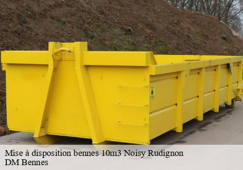Mise à disposition bennes 10m3 noisy-rudignon-77940 DM Bennes