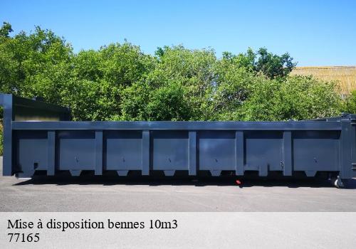 Mise à disposition bennes 10m3 le-plessis-l-eveque-77165 DM Bennes