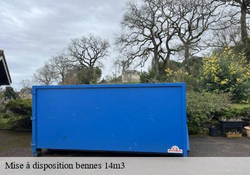 Mise à disposition bennes 14m3 mouy-sur-seine-77480 DM Bennes