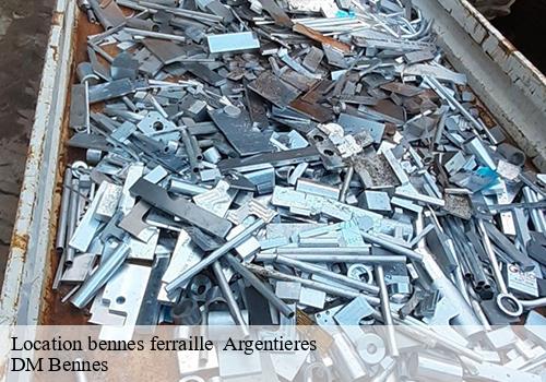 Location bennes ferraille argentieres-77390 DM Bennes