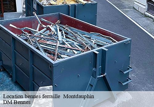 Location bennes ferraille montdauphin-77320 DM Bennes