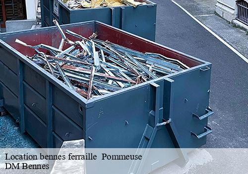 Location bennes ferraille pommeuse-77515 DM Bennes