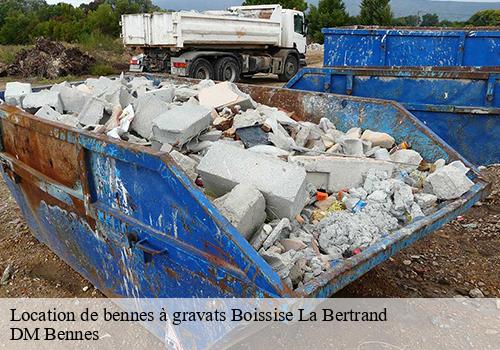 Location de bennes à gravats boissise-la-bertrand-77350 DM Bennes
