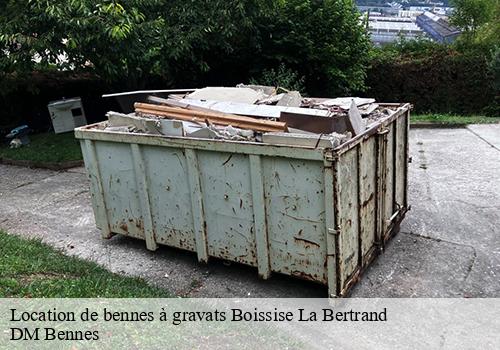 Location de bennes à gravats boissise-la-bertrand-77350 DM Bennes