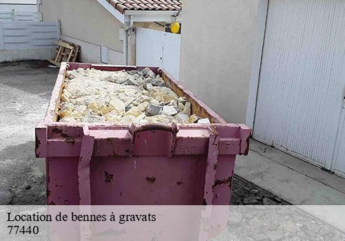 Location de bennes à gravats le-plessis-placy-77440 DM Bennes