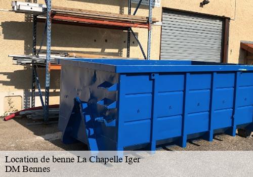 Location de benne la-chapelle-iger-77540 DM Bennes
