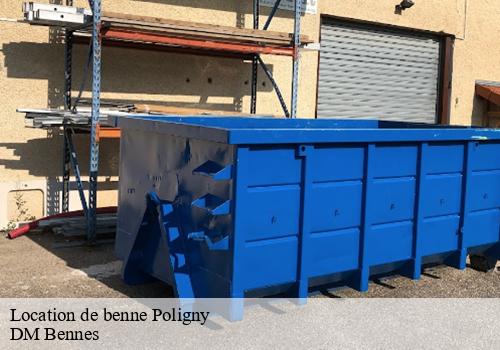 Location de benne poligny-77167 DM Bennes