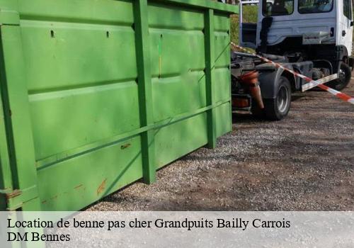 Location de benne pas cher grandpuits-bailly-carrois-77720 DM Bennes