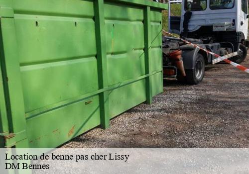 Location de benne pas cher lissy-77550 DM Bennes