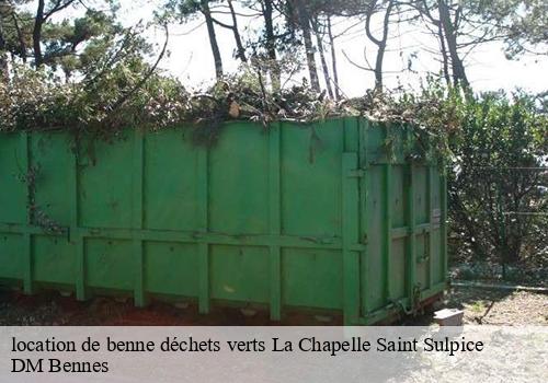 location de benne déchets verts la-chapelle-saint-sulpice-77160 DM Bennes