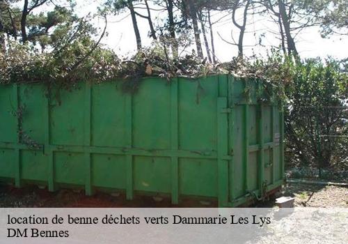 location de benne déchets verts  dammarie-les-lys-77190 DM Bennes
