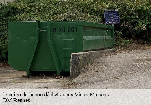 location de benne déchets verts vieux-maisons-77320 DM Bennes
