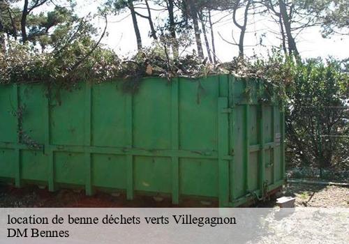 location de benne déchets verts  villegagnon-77970 DM Bennes