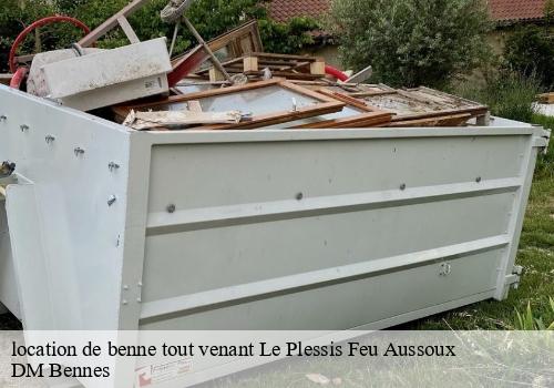 location de benne tout venant le-plessis-feu-aussoux-77540 DM Bennes