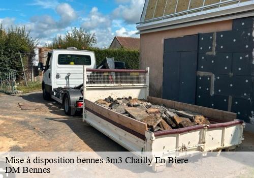 Mise à disposition bennes 3m3 chailly-en-biere-77930 DM Bennes
